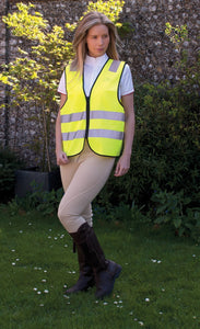 Harlequin Adult Hi-Viz Zipped Tabard